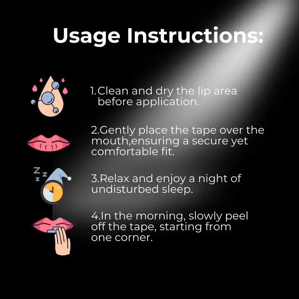 Medical Grade Anti-Snoring Tape